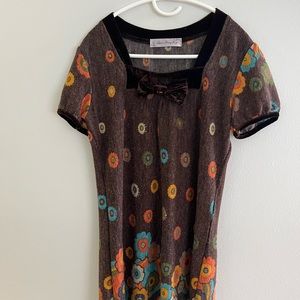 030- woollen cute dress